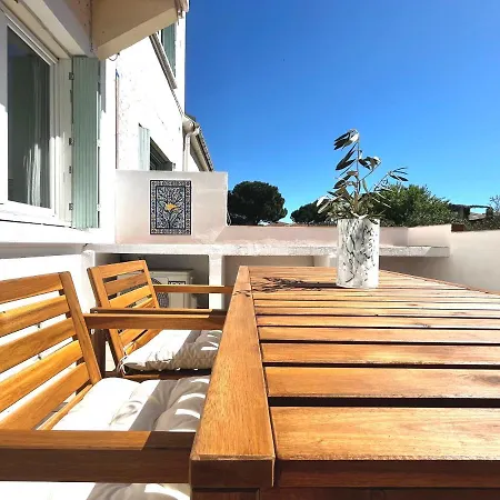 Apartment Le Mediterraneen - Terrasse - Parking